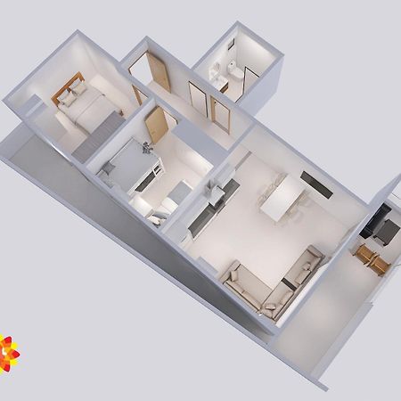 Sea And City View Apartment Sarande Exterior photo